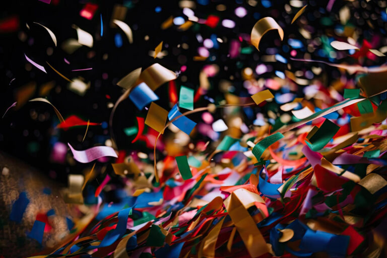 Magia confettiilor: Importanța lor în petreceri și bucuria pe care o aduc