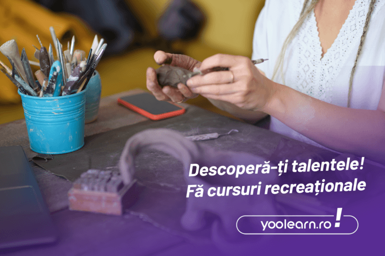 Descoperă-ți talentele! Fă cursuri recreaționale pe YooLearn