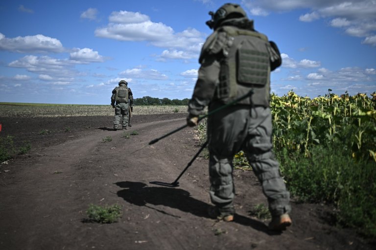 Influența minelor asupra locuitorilor din Ucraina