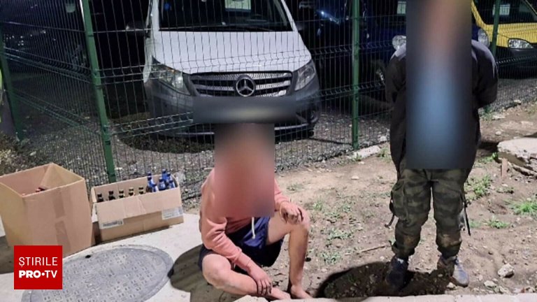 Jaf planificat la stația de carburanți și urmărire palpitantă
