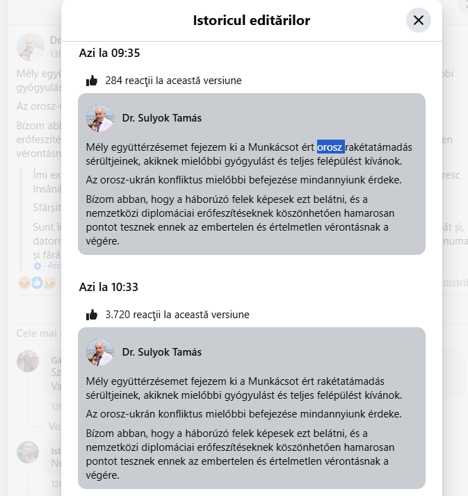 Oficialii din Ungaria aleg să nu „afișeze cu degetul” către Rusia. Comunicațiile liderilor de rang înalt