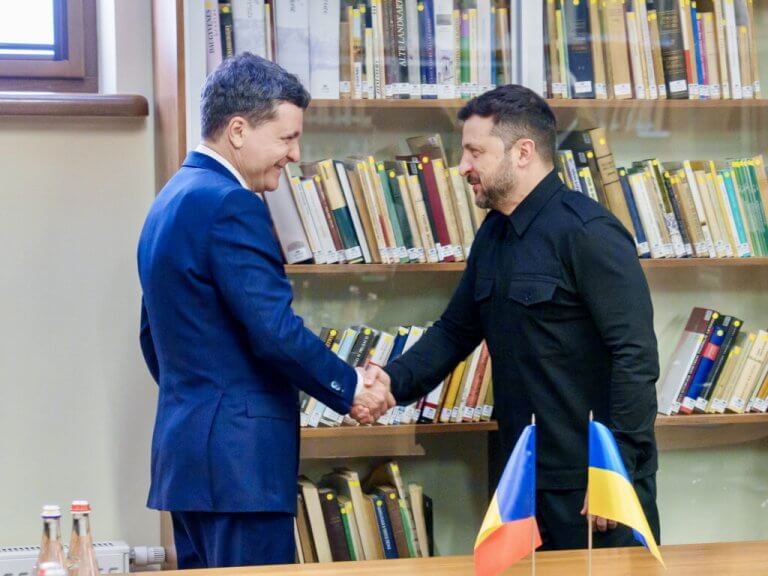 Zelenski laudă sprijinul României pentru Ucraina