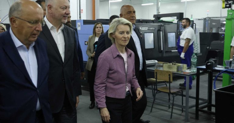 Aeronava Ursulei von der Leyen, perturbată de o presupusă interferență rusă la sosirea în Bulgaria (FT)