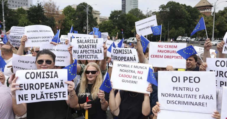 Bolojan referitor la manifestarea salariaților MIPE: „Implicarea în activități alternative presupune răspundere, nu remunerare”