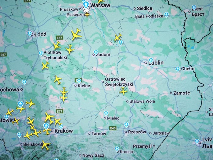 Forțele armate germane au monitorizat pe radar dronele care au pătruns în Polonia, având ca țintă un hub militar strategic.