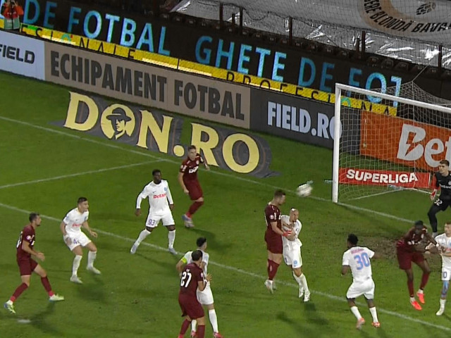 Video | CFR Cluj 2-2. Intense Derby in Gruia! Abeid Dismissed During Added Time. 
