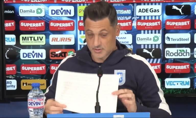 Replica FCSB după apariția imaginilor cu Mirel Rădoi la conferința de presă