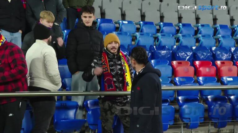 Video | Momente stânjenitoare după Basel 3-1: Charalambous, jignit de un fan român! Ce s-a întâmplat în continuare