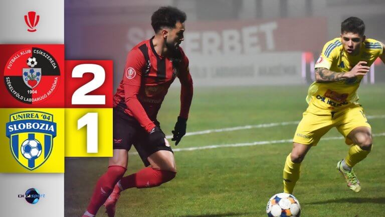 Video | Csikszereda – Unirea Slobozia 2-1. Goluri spectaculoase la Miercurea Ciuc! Triumf semnificativ pentru echipa lui Ilyeș
