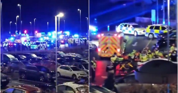 Incident violent într-un tren din Marea Britanie: mai multe persoane au fost înjunghiate, doi suspecți reținuți