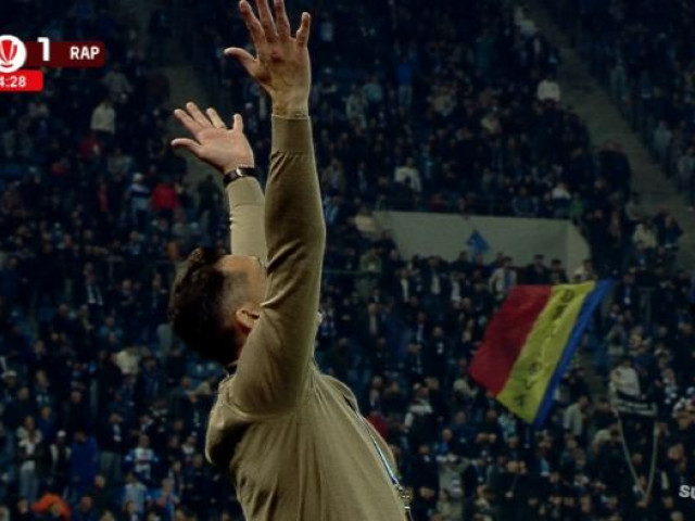 Video | Acțiunea lui Mirel Rădoi: a comunicat cu Divinitatea în timpul confruntării Craiova