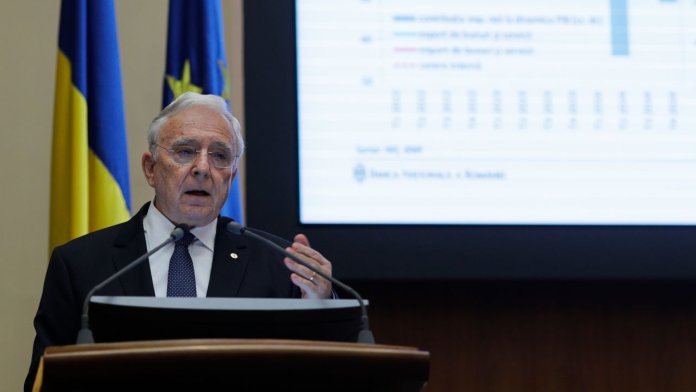 Mugur Isărescu cu privire la integrarea României în zona euro: „Atunci când vom putea să aducem deficitul bugetar la 3%”