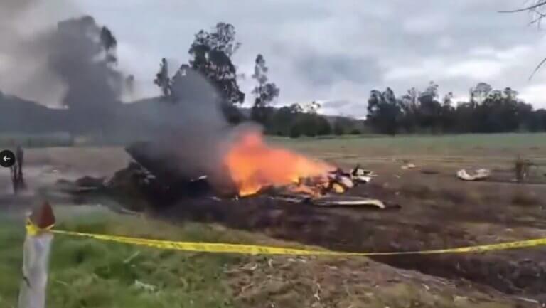 VIDEO: Accident aviatic în Columbia – Un avion Hercules s-a prăbușit având la bord peste 100 de soldați