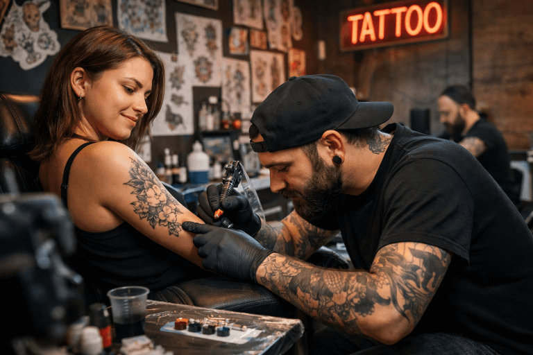 Cum alegi un salon de tatuaje bun în București, fără să te lași păcălit de poze editate?