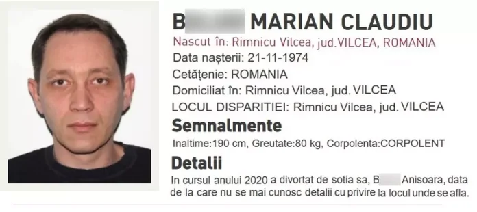 Dosarul dascălului de matematică dispărut din Vâlcea, în care soția și fiul cel mare au fost condamnați