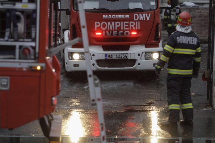 Incendiu distrugător în București