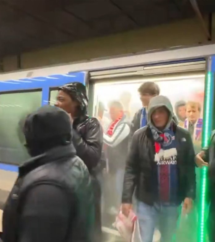 Incident înainte de Bayern - PSG! FOTO: Aproape 1.000 de suporteri scoși din arenă după ce au provocat dezordine!