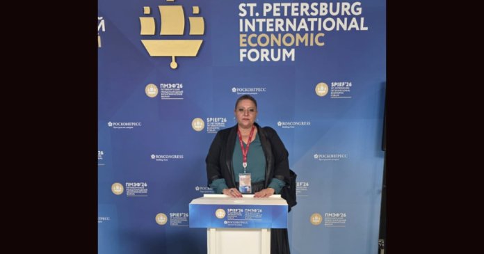 Șoșoacă îi comunică lui Putin la Sankt Petersburg că românii nu-l dezaprobă: „Nu intenționăm să susținem Ucraina, dar...