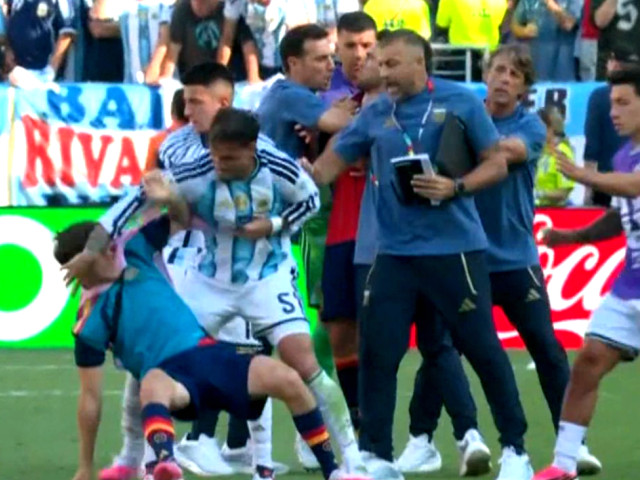 Confuzie după Spania - Argentina 1-0: Gavi și Paredes s-au luptat! Scene incredibile