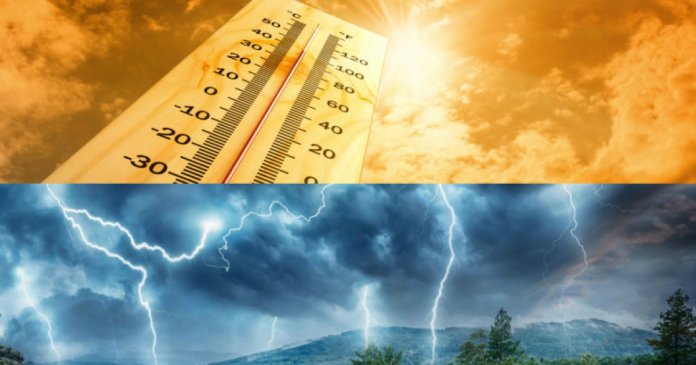 HARTĂ: Alertă de cod galben pentru caniculă și furtuni în România - ANM estimează 37°C și vânturi cu rafale de 70 km/h. Prognoza meteo...