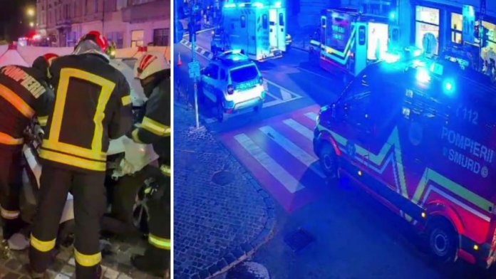 Accident la Brașov: Un vehicul a intrat în coliziune cu un grup de persoane, trei pierzându-și viața.
