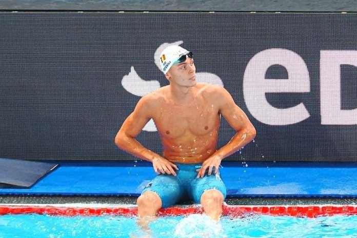Realizare remarcabilă a lui David Popovici în serii la Campionatele Europene! Semifinalele se desfășoară diseară.